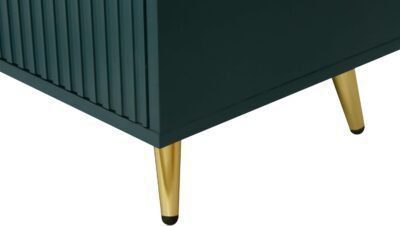 Elegant Wood TV Stand with Storage Cabinet for Stylish Living, Versatile Media Console with Adjustable Shelves