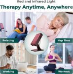 American Wellness Authority Red Light Therapy for Face,Device with Stand