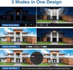 SZPOWER 150W Motion Sensor Lights Outdoor for Outsid
