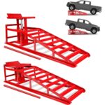 CuisinSmart 2 Pack Hydraulic Car Ramps 5T 11000lbs