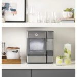 2025 GE Profile OPAL01GEPKT Opal | Countertop Nugget Ice Maker,Stainless Steel Wrap with Gray Accents & LED Lighting