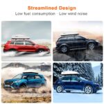 Cargo Box,Waterproof Rooftop Cargo Carrier,Heavy Duty Roof Storage Box