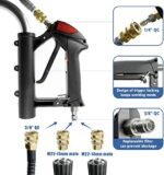 Janz Pressure Washer Surface Cleaner with 4 Wheels