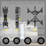 ?RVPNR CN X-Shaped Wheel Chock Stabilizer,RV Stabilizer Wheel Chock Scissor