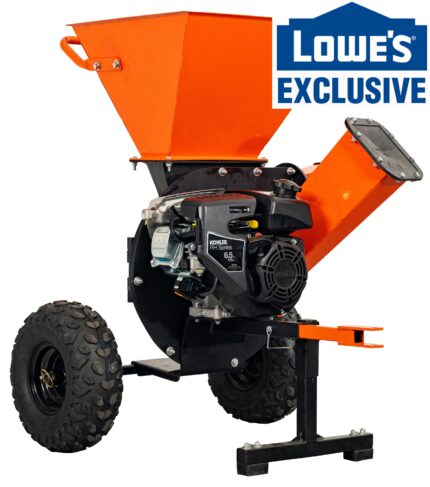 Detail K2 196-cc Kohler 3-in Steel Gas Wood Chipper OPC533