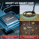 ULHUND Professional Higher Accuracy 9 Gold Detector with LCD Display