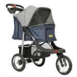 VIAGDO Premium Heavy Duty Pet Stroller for Small Medium Dogs & Cats