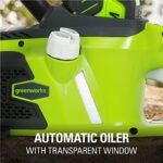 Greenworks 40V 16" Brushless Cordless Chainsaw For Tree Felling,Limbing,Pruning