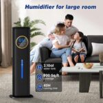 Lacidoll Humidifiers for Bedroom,2.1Gal/8L Humidifiers for Home