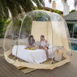 Alvantor Bubble Tent Pop Up Gazebo,8-10 Person Igloo Dome Garden Patio Canopy Shelter