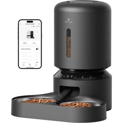 PETLIBRO Automatic Cat Feeder,WiFi Connected,Stainless Steel
