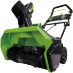 Greenworks PRO 20-Inch 80V Cordless Snow Thrower,2.0 AH Battery Included 2600402