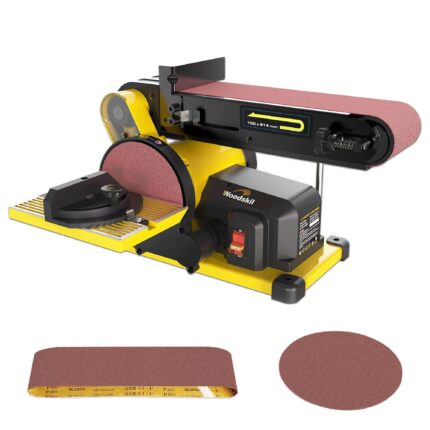 Woodskil 4.3A Belt Sander,4 x 36 in. Belt & 6 in. Disc Sander