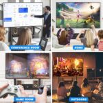 Rfiver Heavy Duty Mobile TV Stand with Silent Wheel