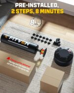 FITVEN Freestanding Punching Bag with Boxing Gloves