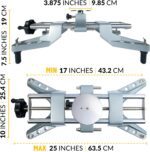 AutoSolo 3D DSP Alignment Wheel Clamp & Magnetic Adapter for Camber Castor Gauges