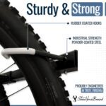 StoreYourBoard Teal Triangle Freestanding 5 Bike Storage Rack