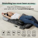 Klug Stretching Massager Ultra,Effortless auto-Stretching Mat Foldable & Portable Design