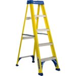 Louisville Ladder 5-Foot Fiberglass Step Ladder,250-Pound Load Capacity,Type I,FS2005