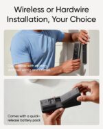 Eufy Video Doorbell C31,2K FHD,Battery or Hardwire Powered,Easy to Install