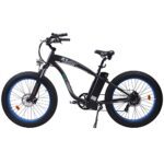 750W Electric Bike 26?ɡ? Fat Tire Adult Electric Bicycles 48V 13AH Removable Lithium Battery Ebike with Suspension Fork Aluminium Frame Beach Snow Mountain E-Bike for Adults