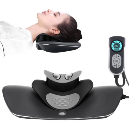 Tianfucen Multi-Functional Cervical Traction Device,Electric Neck Stretcher with Dynamic Neck Stretching