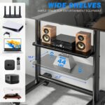 Rfiver Heavy Duty Mobile TV Stand with Silent Wheel