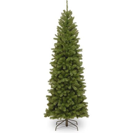 National Tree Company Artificial Slim Christmas Tree Includes Stand