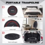 TOZOTT Rebounder for Adults with Adjustable Foam Handle