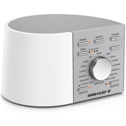 Adaptive Sound Technologies White Noise Machine - Non-Looping Environmental/Nature Sounds