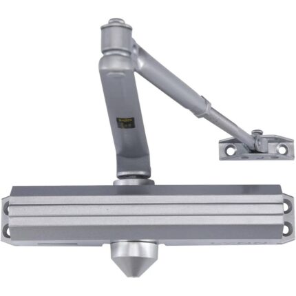 LYNN HARDWARE Medium/Heavy Duty Commercial Door Closer - US26D Aluminum