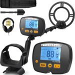 ULHUND Professional Higher Accuracy 9 Gold Detector with LCD Display