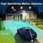 SZPOWER 150W Motion Sensor Lights Outdoor for Outsid
