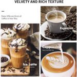 GEVI Silver Stainless Steel 15 Bar Espresso Machine 2 Shot Pump Cappuccino Maker