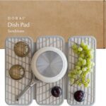 Dorai Home Dish Pad | Diatomaceous Earth Stone Drying Mat For Kitchen Counter