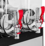 Slushy Machine 15L x 3 Tank 110V Margarita Maker Frozen Drink Machine Commercial Smoothie Maker Slushy Making Machine Suitable for Commercial Use