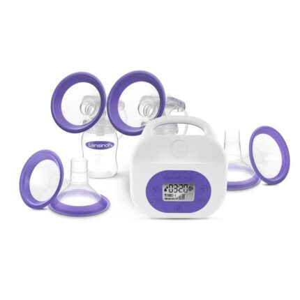 Lansinoh Double Electric Breast Pump Portable and Rechargeable