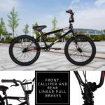 Hyper Bicycle 20 In. Boys Spinner BMX Bike,Kids,Black