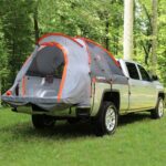 Rightline Gear Truck Bed Tent stuff sack with sewn-in setup guide are included