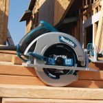 15 Amp 7-1/4 in. Corded Lightweight Magnesium Circular Saw with LED Light,Dust Blower,24T Carbide blade,Hard Case 5007MG