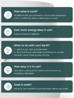 Lomi 1.3 ?C 3L,Electric Composter W Indoor Compost - Kitchen Food Recycler