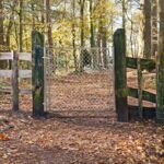 Adjust-A-Gate Chain Link Fence Walk-Through Gate Kit,Metal Fencing Gate