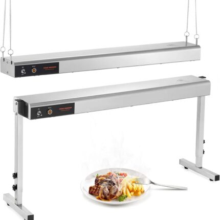 Hiteemer Food Heat Lights Hanging Overhead Stainless Steel with Cord