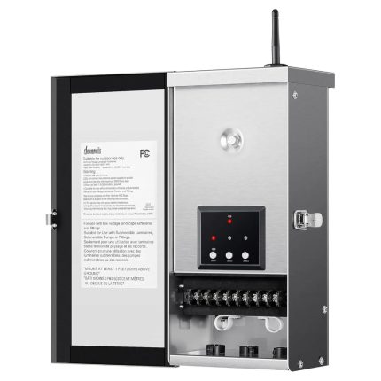 DEWENWILS 300W Wi-Fi Low Voltage Landscape Transformer with 3 Zones