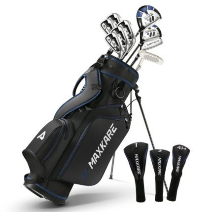 MaxKare Complete Golf Clubs Set Golf Men'S Regular 13-Piece