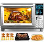 Nuwave Bravo Air Fryer Toaster Smart Oven,12-in-1 Countertop Convection