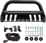 AUTOSAVER88 Bull Bar Compatible Tube Brush Push Grille Guard Front Bumper