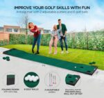 ZivPlay Putt Putt Golf Set with 2 Putter Golf Balls