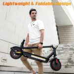 Evercross EV10K Pro 500W E-Scooter mit 35 km Reichweite,10-Zoll-Honeycomb-Reifen und IP54 Schutz