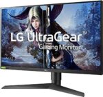 LG 27GL850B 27 Inch Ultragear QHD Nano IPS 1ms NVIDIA GSync Compatible Gaming Monitor,Black